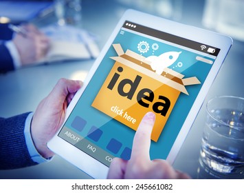 Idea Innovation Strategy Knowledge Intelligence Thoughts Solution Concept
