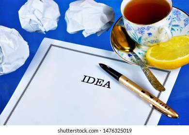 An idea is an unexpected thought,a concept generalizing experience reflecting the attitude to reality.Idea-the main idea the General principle of the theory or invention,an essential part of the plan.