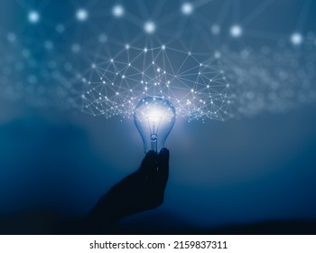 idea.Concept of idea and innovation