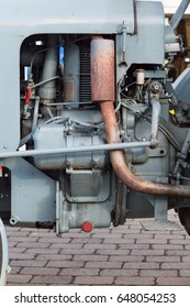 ideal for abstract or background of technical views tractors machine and pumps and wiring are precise aspects