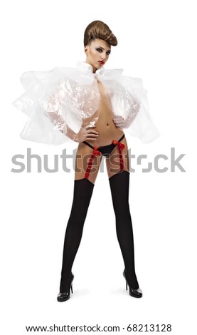 The Ideal Girl In Stockings And A Transparent Film The Ideal Girl In Stockings And A Transparent Film