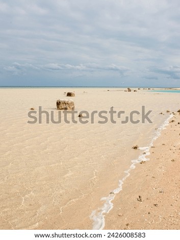 Ideal seashore in Egypt, sahl hashish for background