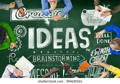 Ideas Creative Brainstorming Ability Thinking Concept