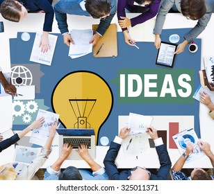 Ideas Creativity Graph Inspiration Thoughts Internet Concept