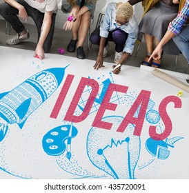Ideas Creativity Imagination Light Bulb Concept