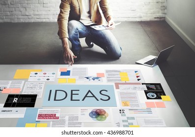 Ideas Creativity Objective Vision Concept