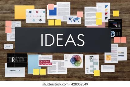 Ideas Creativity Thinking Objective Vision Concept