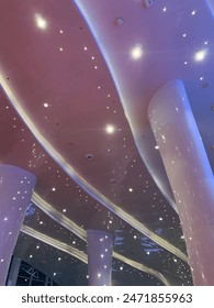 Ideas for decorating lights on the ceiling