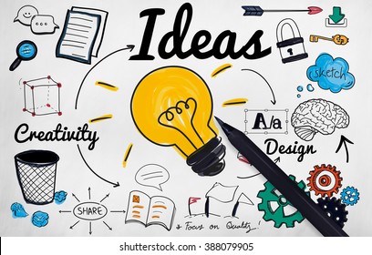 Ideas Idea Vision Design Plan Objective Foto Stock 388079905 | Shutterstock