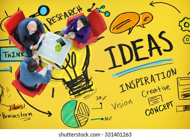 Ideas Innovation Creativity Knowledge Inspiration Vision Concept