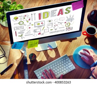 Ideas Process Thinking Creative Word Concept