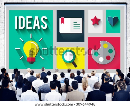 Ideas Thoughts Imagine Thinking Brainstorm Creative Concept