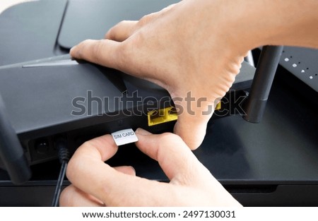 Ideas for using a router using a SIM card Distribute internet signals