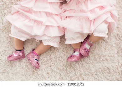 Identical Twin Baby Feet