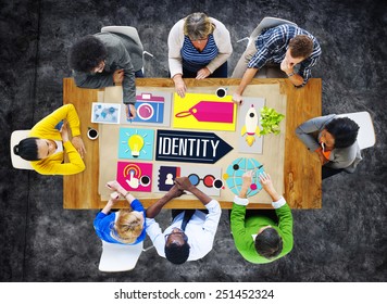 Identity Branding Brand Marketing Business Concept