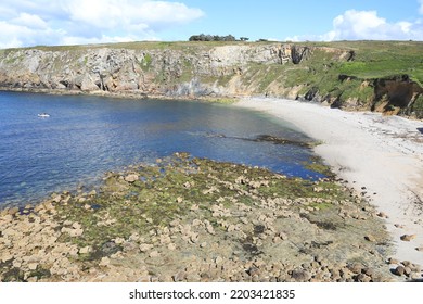 Idyllic Atlantic Coast In Finistère, Brittany, France