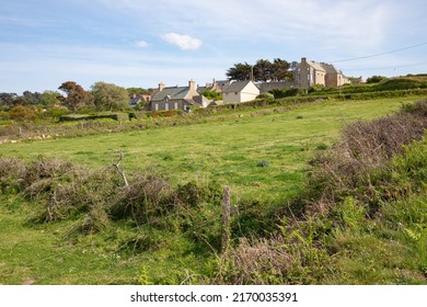 Idyllic Landscape In Cap Lévi, Cotentin Peninsula In Normandy, France