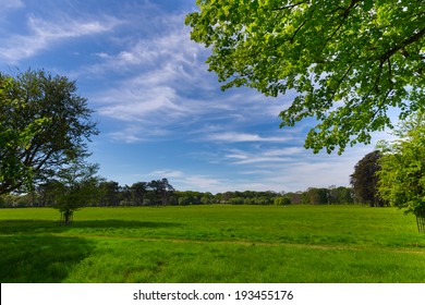 Idyllic Phoenix Park In Dublin Ireland