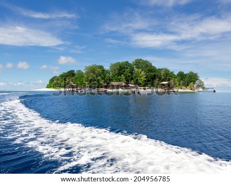 Idyllic Pulau Sipadan island in Sabah, East Malaysia.