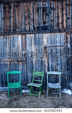 Foto Bild stuhlhof Fenster Hof Stuhl