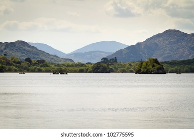 Idyllic Scenery Of Killarney Lake In Ireland