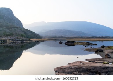 Idyllic Scenery Of Killarney Lake In Ireland