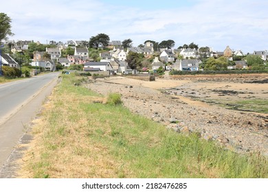 Idyllic Village In Northern Brittany, France