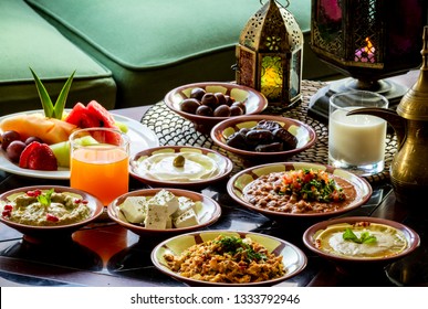 Iftar or Suhoor served in Ramadan