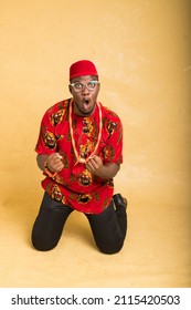 Igbo Traditionally Dressed Business Man Wowed and Win