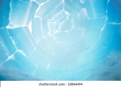 An Igloo Interior Background Image