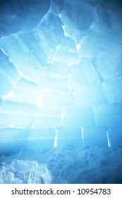 An Igloo Interior Background Image