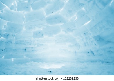 An Igloo Interior Background Image