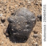 An igneous intrusive rock in situ. Northern Cape, South Africa.