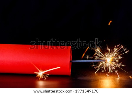 ignite the dynamite for explosions