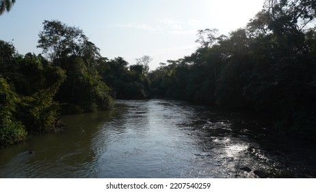 IGUAZU FALLS, MISIONES, ARGENTINA; September 1 2022; View Of Iguazu River