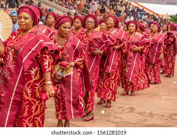 Ijebu Ode In Nigeria. Shot At Ojude Oba Festival In August 2019.