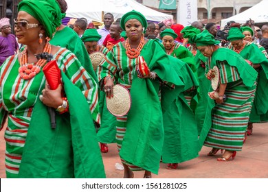 Ijebu Ode In Nigeria. Shot At Ojude Oba Festival In August 2019.