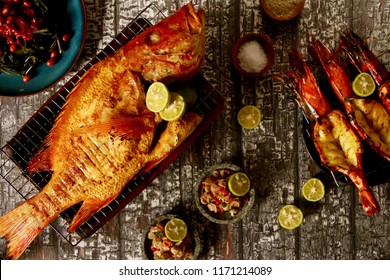 Ikan Bakar Images Stock Photos Vectors Shutterstock