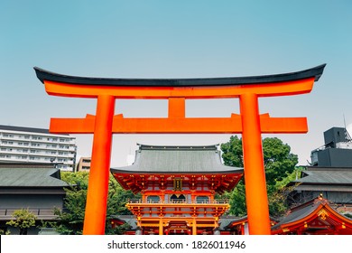 Ikuta Shrine In Kobe, Japan