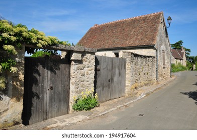 Ile De France, The Village Of Cherence In Val DOise