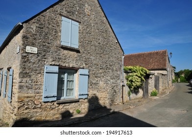 Ile De France, The Village Of Cherence In Val DOise