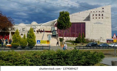 ILKADIM, SAMSUN, TURKEY 11 APRİL 2019: Atatürk Cultural Center ( AKM ), Samsun State Opera And Ballet, 