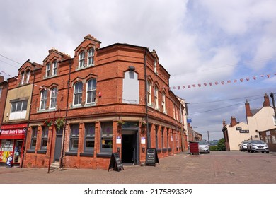 Ilkeston, Derbyshire, UK 07 06 2022 Street Corner Pub Example         