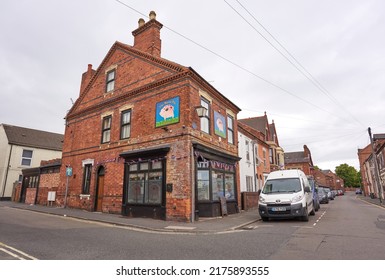 Ilkeston, Derbyshire, UK 07 06 2022 Street Corner Pub Example         