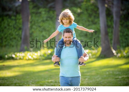 Similar – Father and daughter