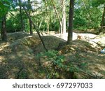 Illegal mining of moldavites