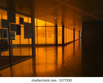 Illinois Institute Of Technology Orange Hallway