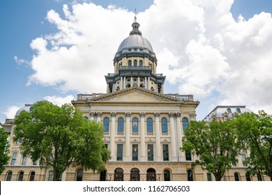 Illinois State Capital Building In Springfield, Illinois