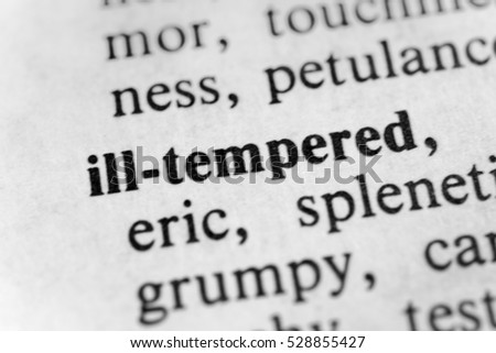 Ill-tempered