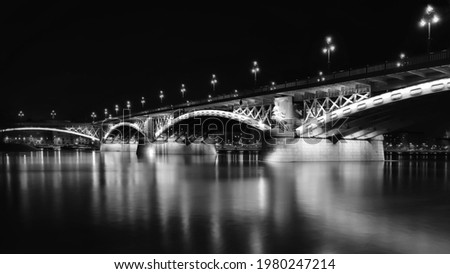 Brücke im Mondschein Licht